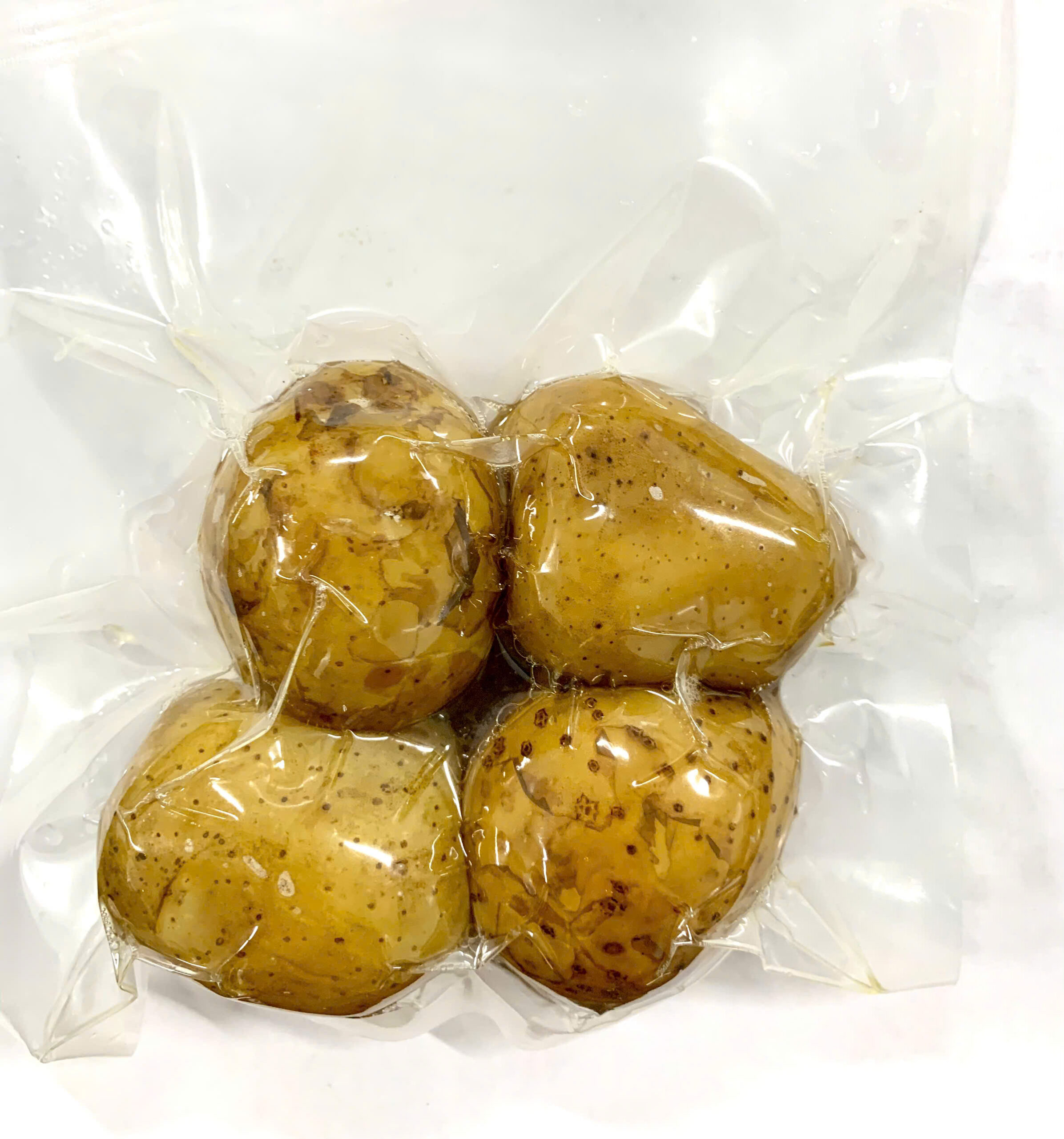 Khoai tây tiệt trùng nguyên vỏ